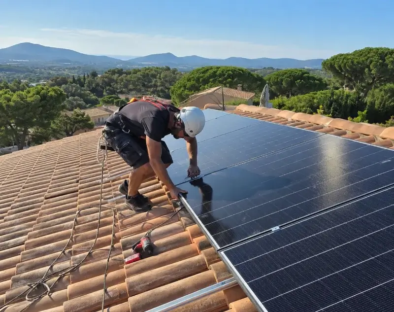 Installateur panneaux solaires Entre-Vignes — pose photovoltaïque sur toiture